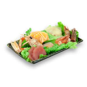 Sashimi Misto con crostacei