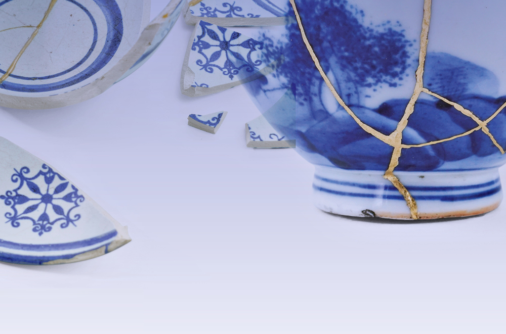 Al momento stai visualizzando CORSO DI KINTSUGI – L’ARTE DI RIPARARE CON L’ORO